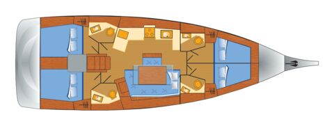 Segelyacht Oceanis 46.1 SOPHIA